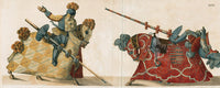 Reibisch Der Rittersaal Antique Prints, Chivalry & Armour Unhorsed - Panteek Antique Prints