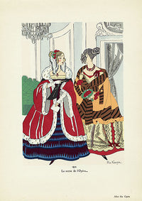 Romantic Age Costumes by Keezer After the Opera - Panteek Antique Prints