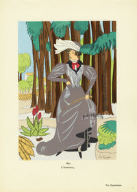 Romantic Age Costumes by Keezer The Equestrienne - Panteek Antique Prints