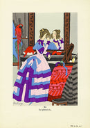 Romantic Age Costumes by Keezer Will He Like Me? - Panteek Antique Prints