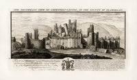 Samuel & Nathan Buck Engraving Views Caerphilly Castle - Panteek Antique Prints