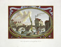 Sandby Stately Homes Hand Colored Engraving Bewdley, Worcestershire - Panteek Antique Prints