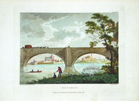 Sandby Stately Homes Hand Colored Engraving Carlisle - Panteek Antique Prints