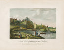 Sandby Stately Homes Hand Colored Engraving Shrewsbury Castle - Panteek Antique Prints