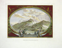 Sandby Stately Homes Hand Colored Engraving Snowdon, Wales - Panteek Antique Prints