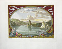 Sandby Stately Homes Hand Colored Engraving St. Kelly's Castle - Panteek Antique Prints