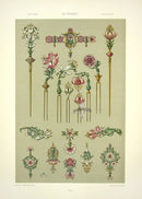 Seder The Plant in Art and Trade Print Hairpins & Jewelry - Panteek Antique Prints