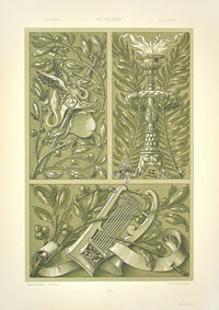 Seder The Plant in Art and Trade Print Lyre - Panteek Antique Prints