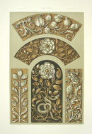 Seder The Plant in Art and Trade Print Roses, Snake - Panteek Antique Prints