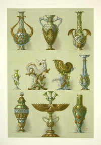 Seder The Plant in Art and Trade Print Vases and Urns - Panteek Antique Prints