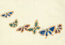 Sekka Cho Senshu 6 Multicolor Butterflies - Panteek Antique Prints