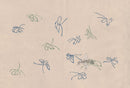 Sekka Cho Senshu Blue, Green Butterflies - Panteek Antique Prints
