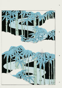 Shin-Bijutsukai Magazine Bamboo Grove - Panteek Antique Prints
