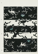 Shin-Bijutsukai Magazine Black White Stripes - Panteek Antique Prints