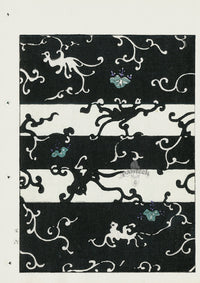 Shin-Bijutsukai Magazine Black White Stripes - Panteek Antique Prints