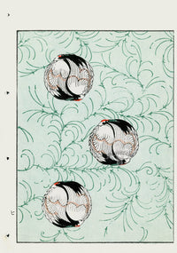 Shin-Bijutsukai Magazine Crane - Panteek Antique Prints