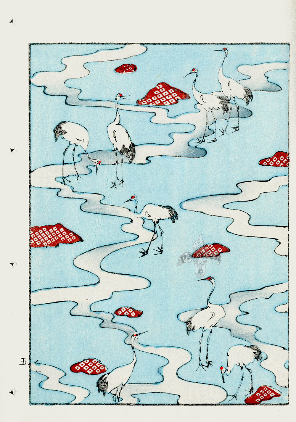 Shin-Bijutsukai Magazine Cranes