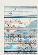 Shin-Bijutsukai Magazine Cranes Flying - Panteek Antique Prints