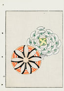 Shin-Bijutsukai Magazine Fan Design - Panteek Antique Prints