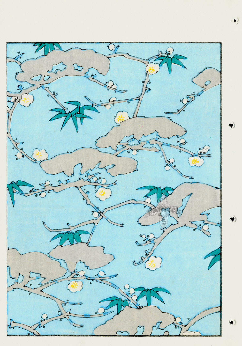 Shin-Bijutsukai Magazine Grey Branches