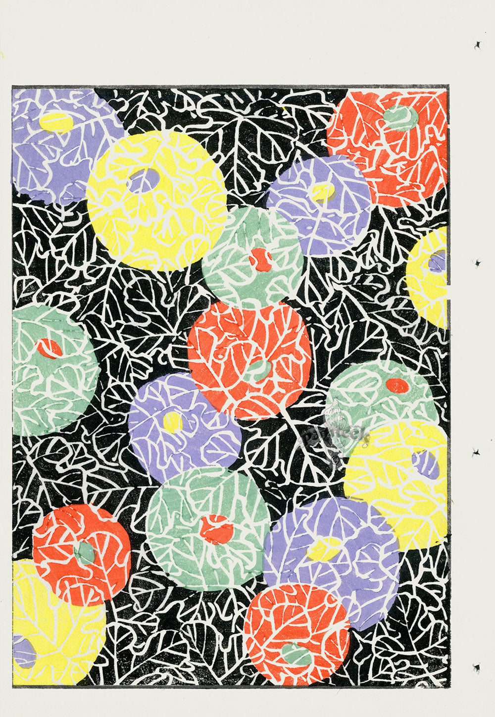 Shin-Bijutsukai Magazine Multicolor Circles