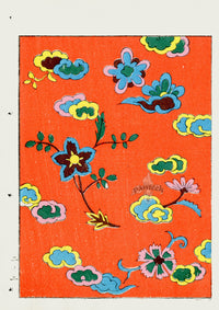 Shin-Bijutsukai Magazine Multicolor Floral - Panteek Antique Prints