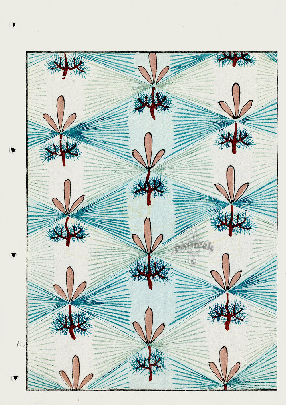 Shin-Bijutsukai Magazine Pine Design