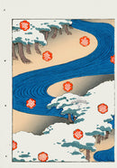 Shin-Bijutsukai Magazine River - Panteek Antique Prints