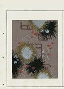 Shin-Bijutsukai Magazine Silver Florals - Panteek Antique Prints