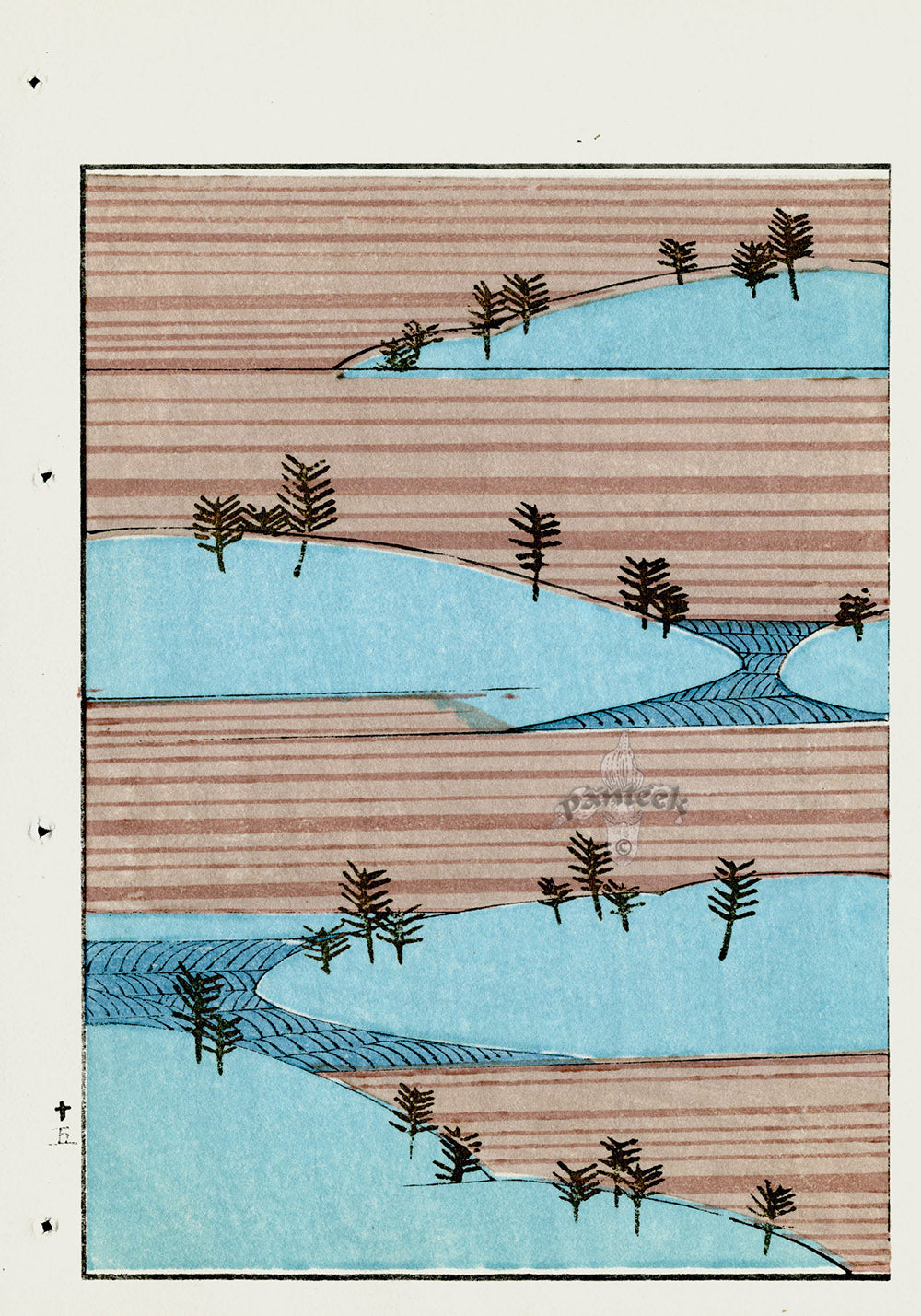 Shin-Bijutsukai Magazine Trees Design