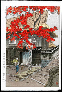 Shiro Kasamatsu Morning House in Ontake in Tama, Tokyo - Panteek Antique Prints