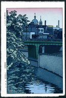 Shiro Kasamatsu Ochanomizu in Tokyo Japan - Panteek Antique Prints