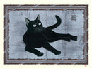 Tadashige Nishida Cat Relax - Panteek Antique Prints