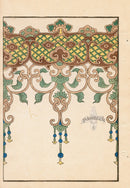 Tanaka Yohu Woodblock 1892 Bear Design Elements - Panteek Antique Prints