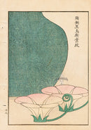 Tanaka Yohu Woodblock 1892 Ceramic Vase Design Gold, 2 prints - Panteek Antique Prints