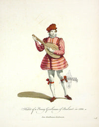 Thomas Jefferys Original Costume Engravings Brabant Gentleman - Panteek Antique Prints