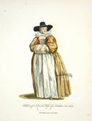 Thomas Jefferys Original Costume Engravings London Citizen's Wife - Panteek Antique Prints