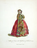 Thomas Jefferys Original Costume Engravings Scotland Highlands Lady - Panteek Antique Prints