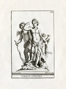 Thomassin Statues of Versailles Antique Print Children - Panteek Antique Prints