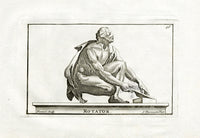 Thomassin Statues of Versailles Antique Print Rotator - Panteek Antique Prints