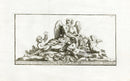 Thomassin Statues of Versailles Antique Print Saturn or Winter - Panteek Antique Prints