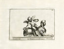Thomassin Statues of Versailles Antique Print Sphinx, Child - Panteek Antique Prints