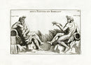 Thomassin Statues of Versailles Antique Print Two Rivers Relief - Panteek Antique Prints