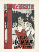 Toulouse Lautrec Original Sauret Poster Le Matin - Panteek Antique Prints