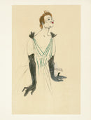 Toulouse Lautrec Original Sauret Poster Yvette Guilbert - Panteek Antique Prints
