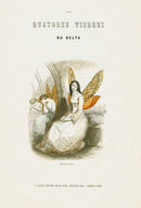 Varin Butterfly People 1852 Fourteen Virgins of the Delta - Panteek Antique Prints