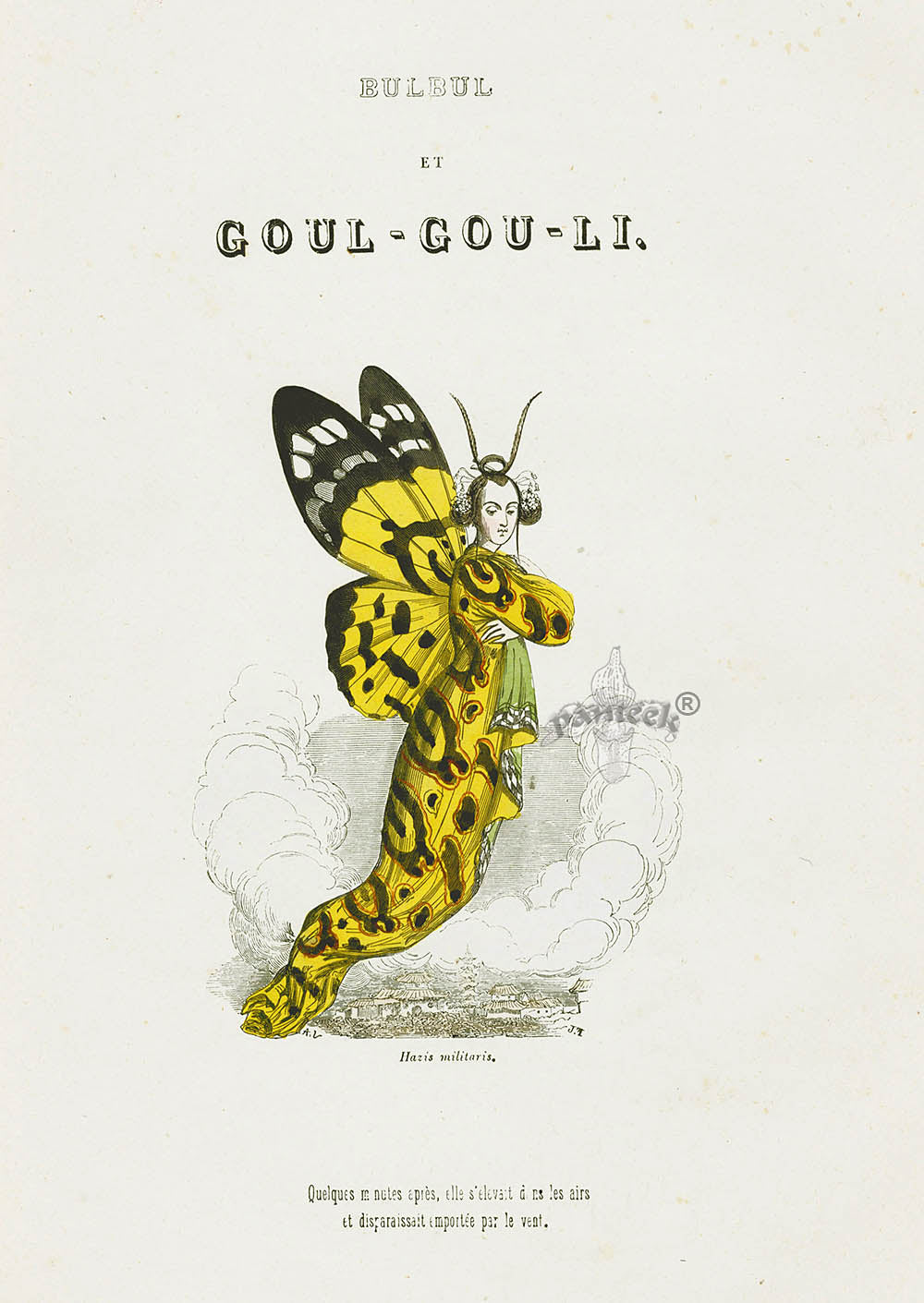 Varin Butterfly People 1852 Goul-Gou-Li