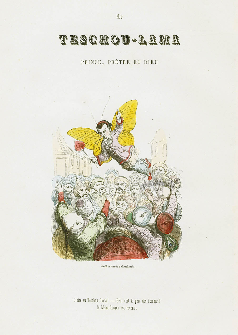 Varin Butterfly People 1852 The Teschou-Lama