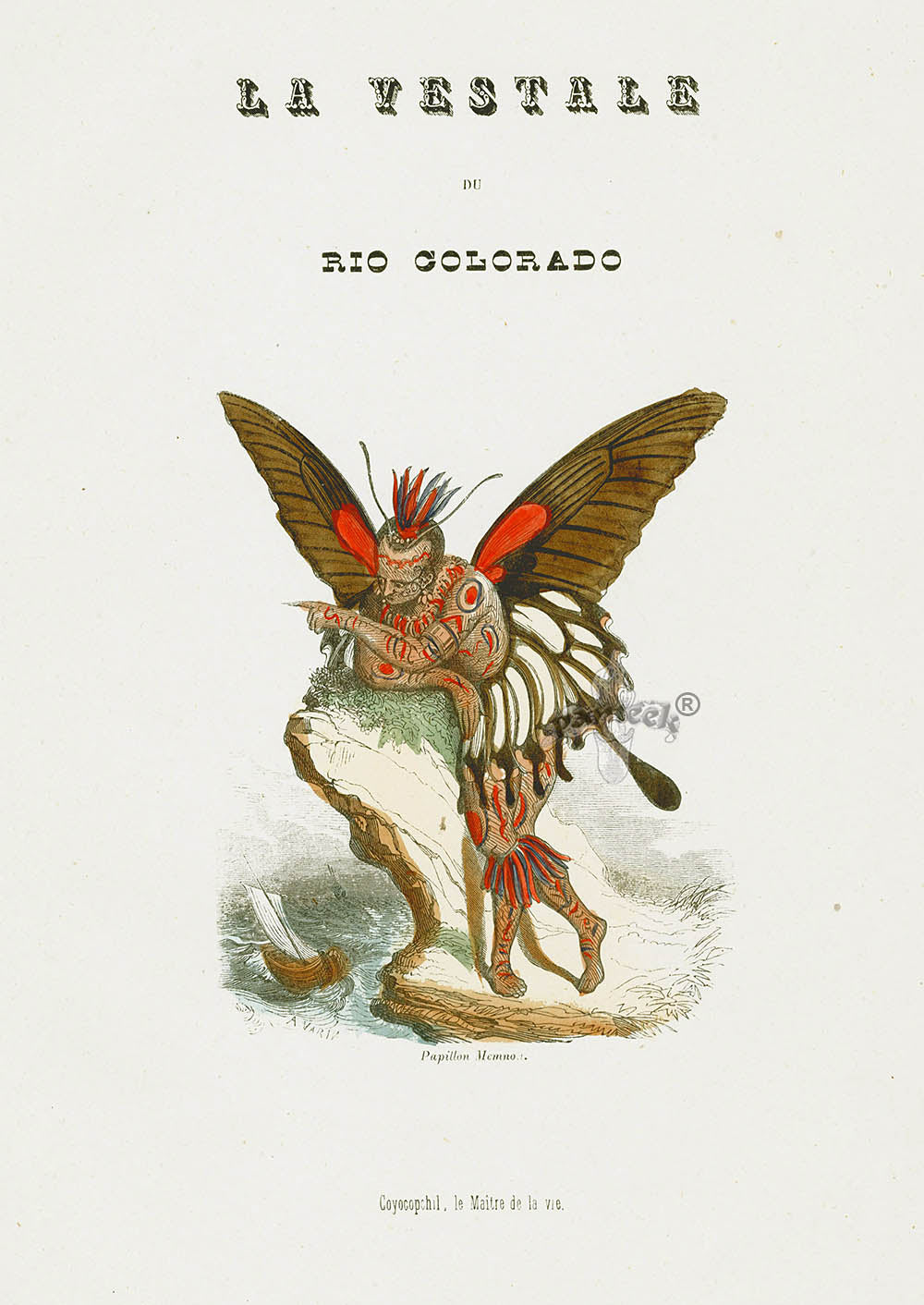 Varin Butterfly People 1852 Vestals of the Colorado River