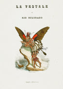 Varin Butterfly People 1852 Vestals of the Colorado River - Panteek Antique Prints